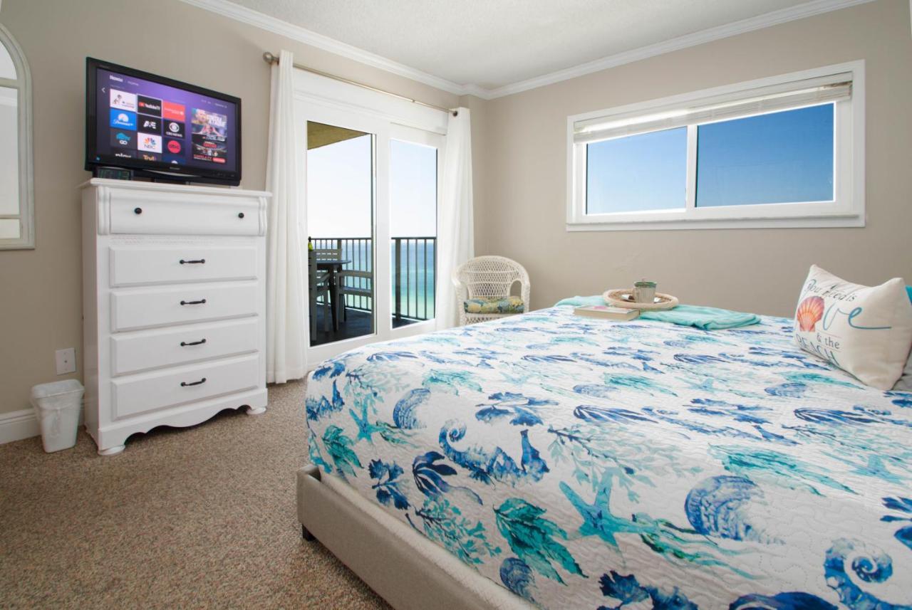 Beachfront & Free Beach Service-Master On Gulf! Panama City Beach Exterior foto